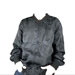 Swiss cross black jacket